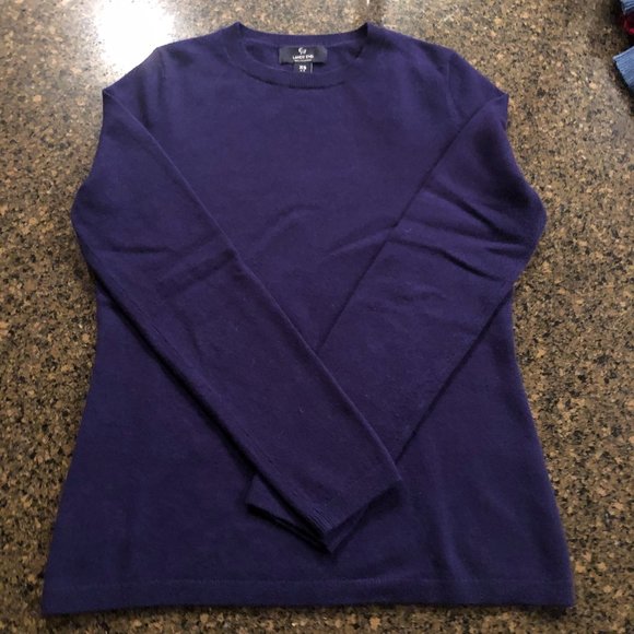 Lands' End Sweaters Lands End Cashmere Sweater In Royal Blue Poshmark